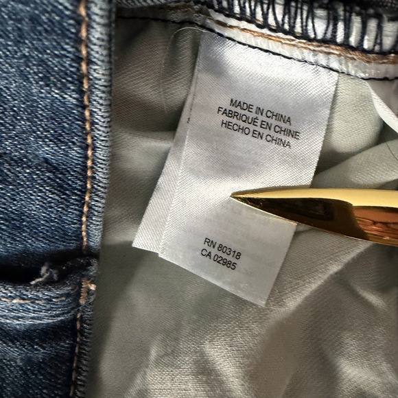 Lucky Brand Hayden Skinny Jeans Dark Wash Women's Size 10 30R - Picture 13 of 16